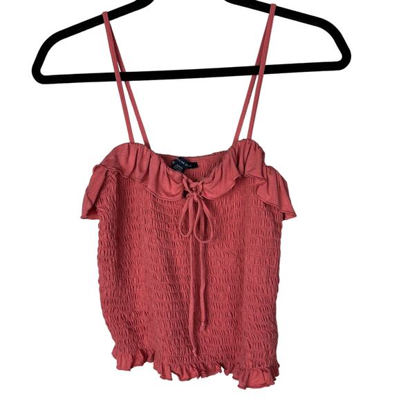 American Eagle Smocked Summer Top Size Small - Picture 1 of 5